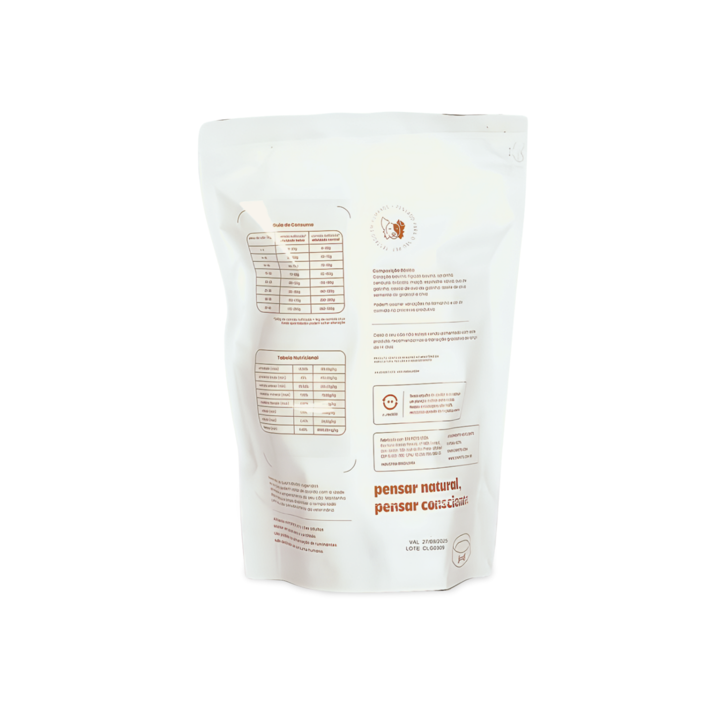 COMIDA NATURAL 374 - BOVINA - 300G