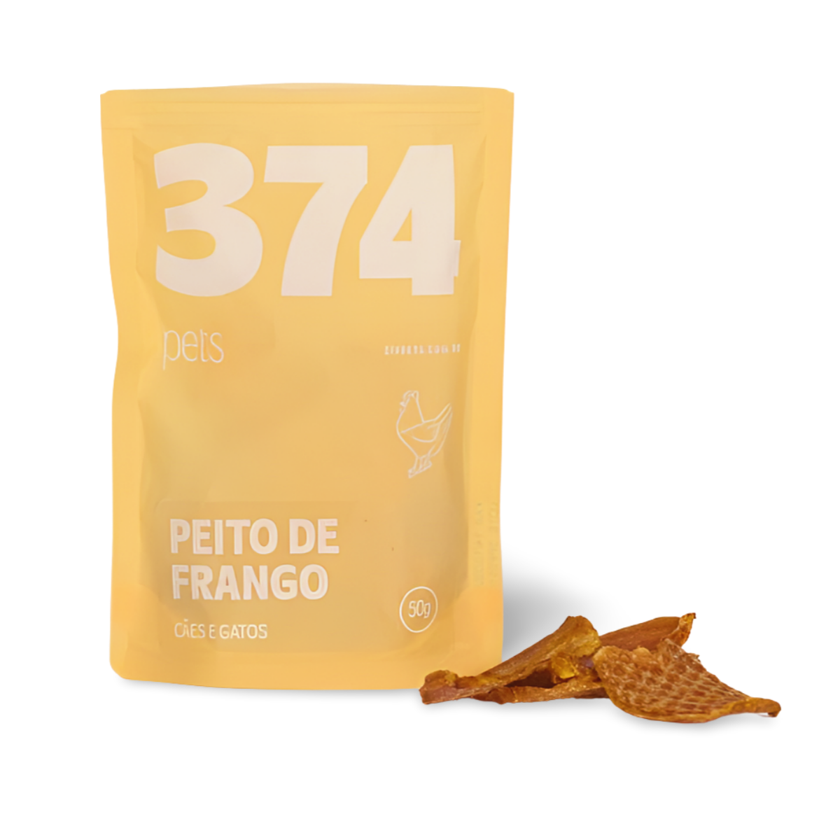 KIT 5 SNACKS 374 - PEITO DE FRANGO - 50G