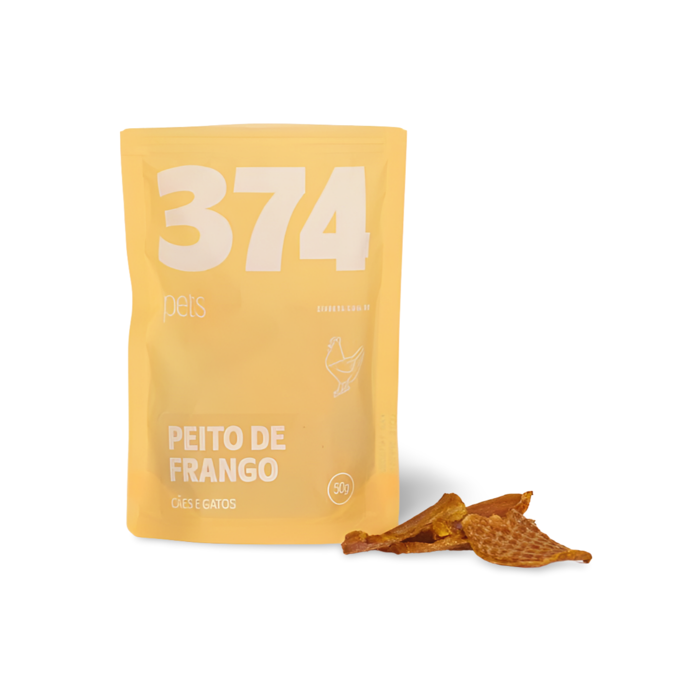 SNACK 374 – PEITO DE FRANGO - 50G - ASSINATURA