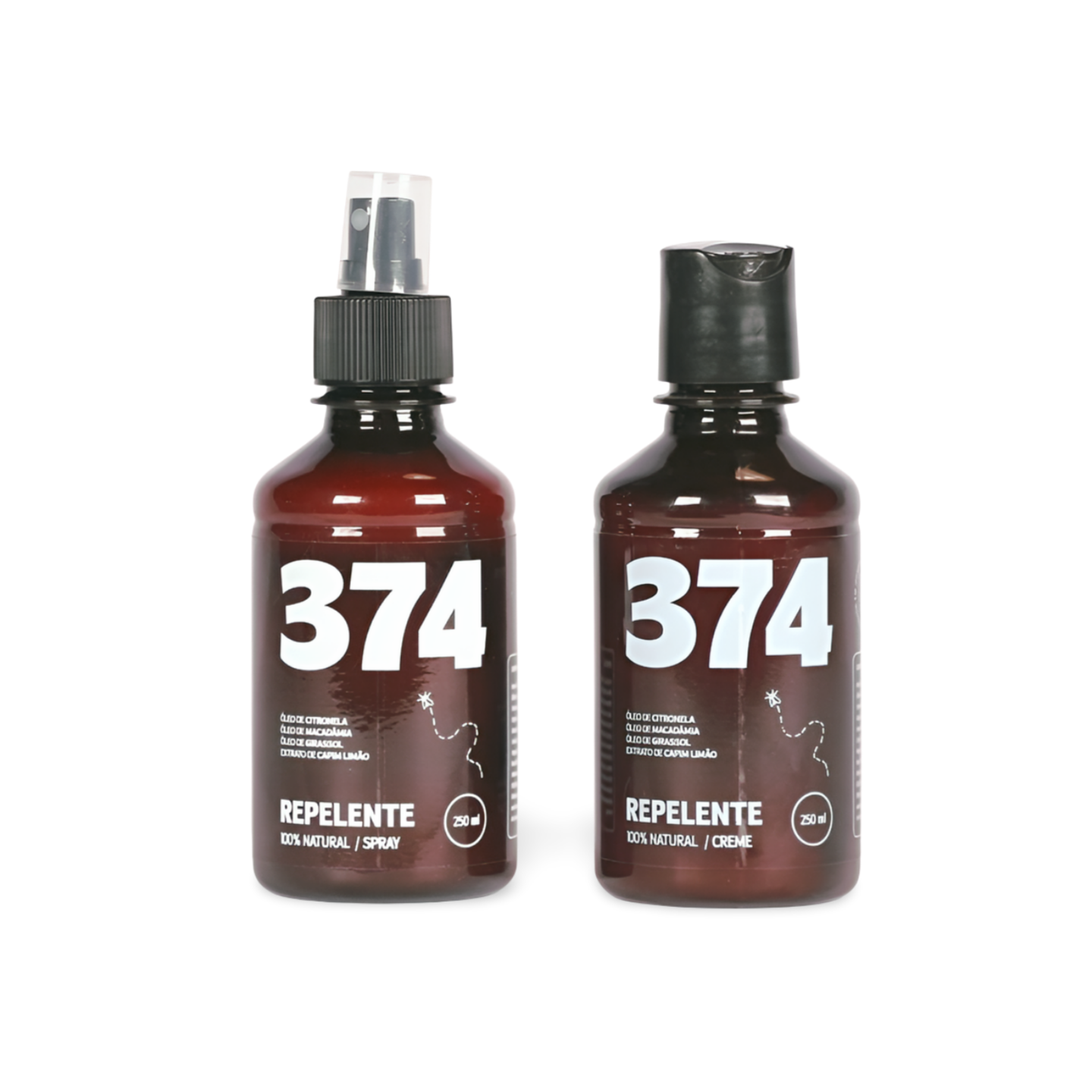 KIT 2 REPELENTES (250ml) - CREME E SPRAY