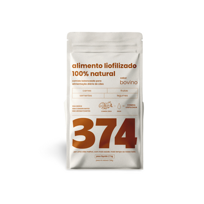 COMIDA NATURAL 374 - BOVINA - 1,7kg