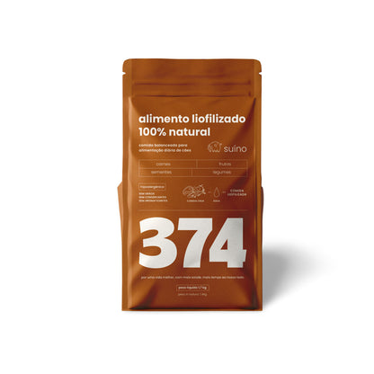 COMIDA NATURAL 374 – SUÍNA - 1,7kg