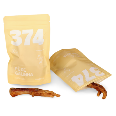 SNACK 374 – PÉ DE GALINHA - 3 UNIDADES