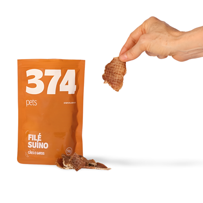 SNACK 374 – FILÉ MIGNON SUÍNO - 50G