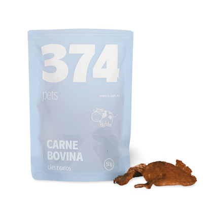 SNACK 374 – CARNE BOVINA -  50G