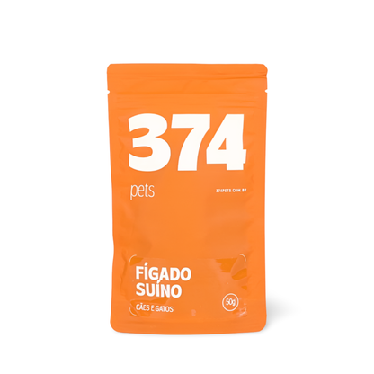 SNACK 374 – FÍGADO SUÍNO - 50G