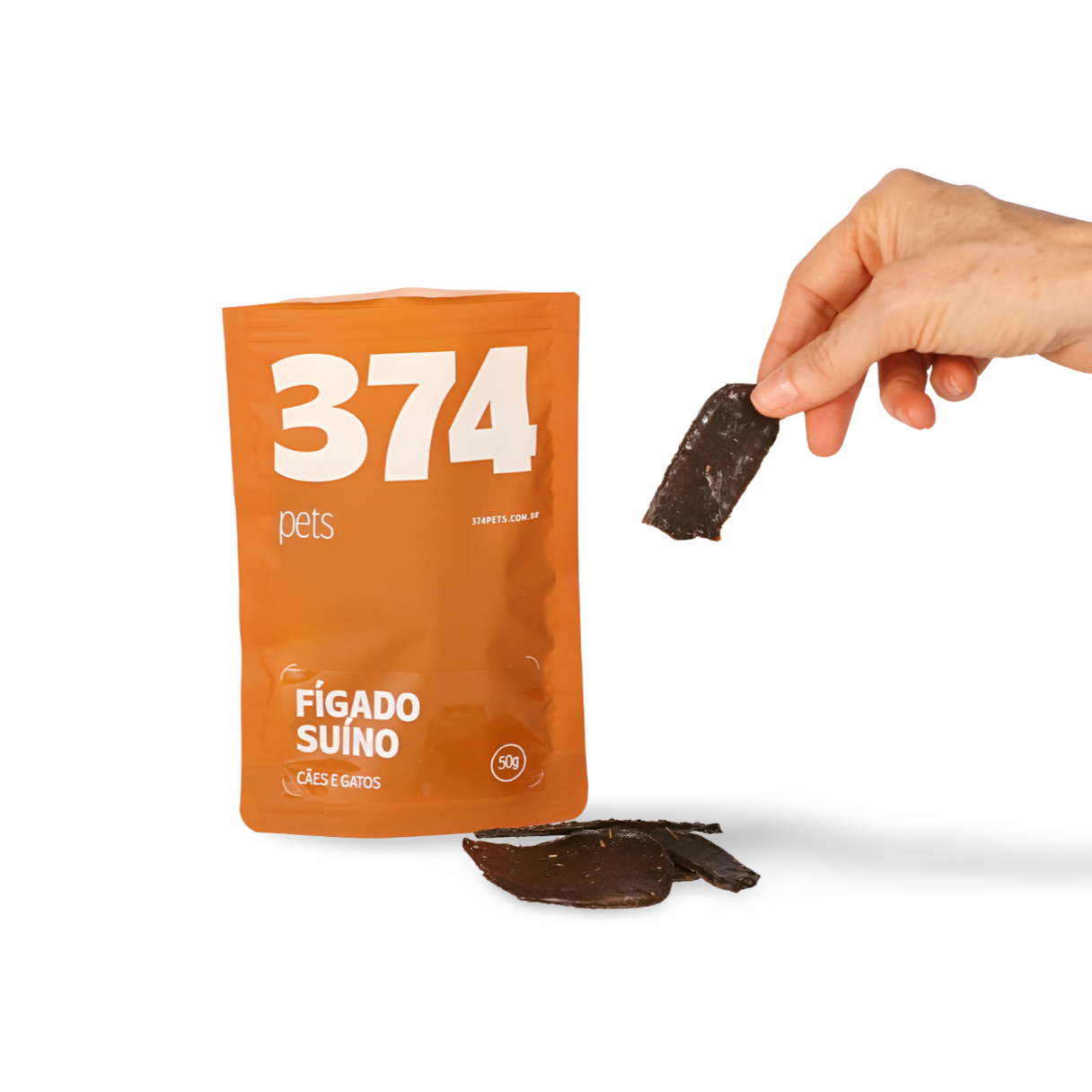 SNACK 374 – FÍGADO SUÍNO - 50G